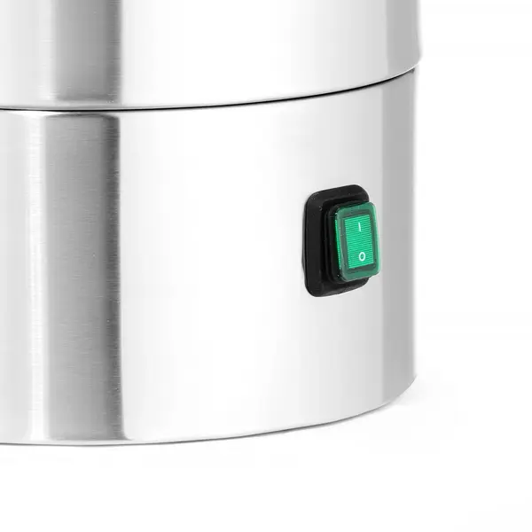 Koffiepercolator | UNIQ (Design by Bronwasser) | RVS | 7L | 1.05kW (230V) | Enkelwandig | Lekbak | 307x330x450(h)mm