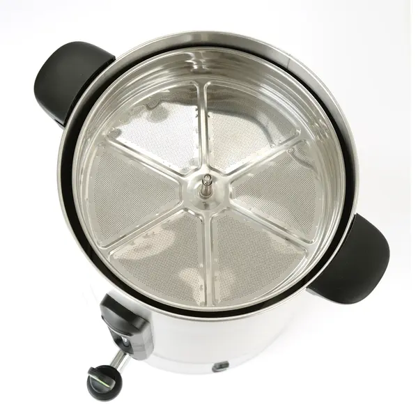 Koffiepercolator | UNIQ (Design by Bronwasser) | RVS | 14L | 1.75kW (230V) | Enkelwandig | Lekbak | 357x380x502(h)mm