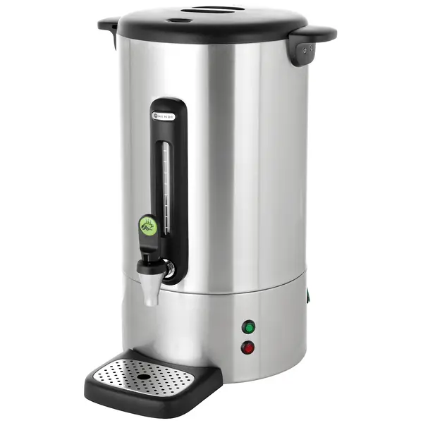 Koffiepercolator | UNIQ (Design by Bronwasser) | RVS | 14L | 1.75kW (230V) | Enkelwandig | Lekbak | 357x380x502(h)mm