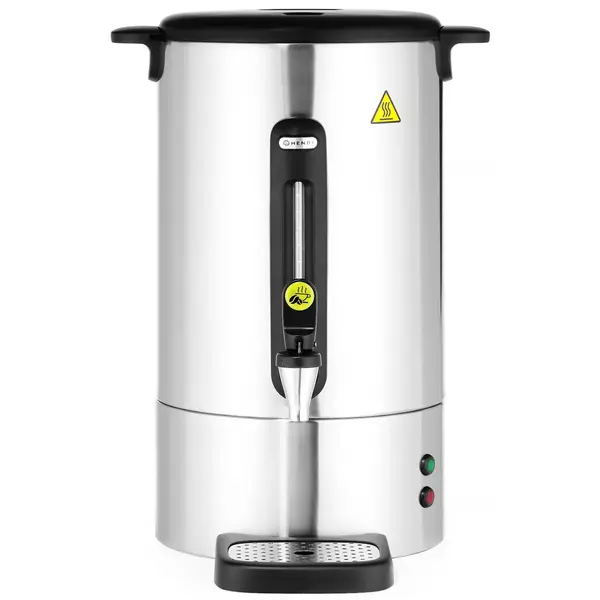 Koffiepercolator | UNIQ (Design by Bronwasser) | RVS | 14L | 1.75kW (230V) | Enkelwandig | Lekbak | 357x380x502(h)mm