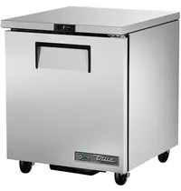 True Koelkast | Energiezuinig | 200L | RVS | 0°C/+3°C | Geforceerd | Wielen (Geremd) | 702x766x839(h)mm