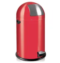 EKO Pedaalemmer | Rood | 33L | Klapdeksel | Ø350x700(h)mm 