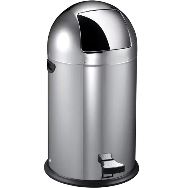 Pedaalemmer | RVS | 33L | Klapdeksel | Ø350x700(h)mm