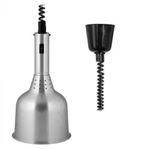 EMGA Warmhoudkap aluminium met in hoogte verstelbaar snoer max 180cm Ø18cm