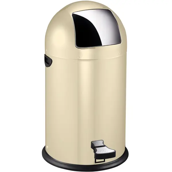 Pedaalemmer | Crème | 33L | Klapdeksel | Ø350x700(h)mm