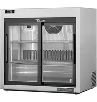 True Barkoelkast | 110L | RVS | 0°C/+3°C | Geforceerd | Schuifdeuren | 915x534x893(h)mm