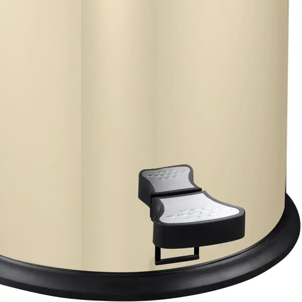 Pedaalemmer | Crème | 33L | Klapdeksel | Ø350x700(h)mm