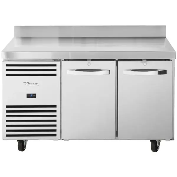 Vrieswerkbank | 280L | 2 Deuren (1/1 GN) | -18°C/-23°C | Geforceerd | Achteropstand | Wielen (Geremd) | 1411x700x1000(h)mm