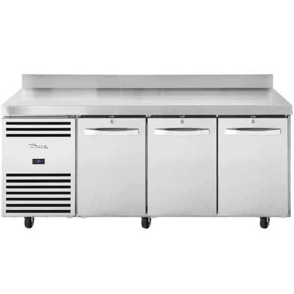 Vrieswerkbank | 435L | 3 Deuren (1/1 GN) | -18°C/-23°C | Geforceerd | Achteropstand | Wielen (Geremd) | 1865x700x1000(h)mm