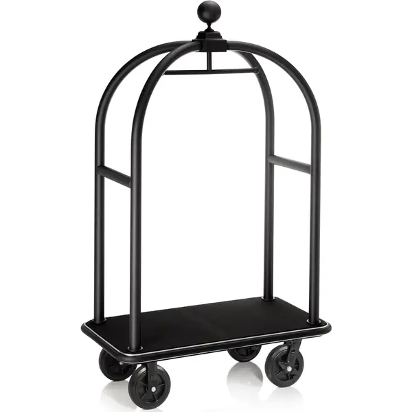 Bagagetrolley | DRIFT | RVS | Zwart | Wielen (Geremd) | 1120x600x1900(h)mm