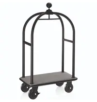 WAS Germany Bagagetrolley | DRIFT | RVS | Zwart/Grijs | Wielen (Geremd) | 1120x600x1900(h)mm 