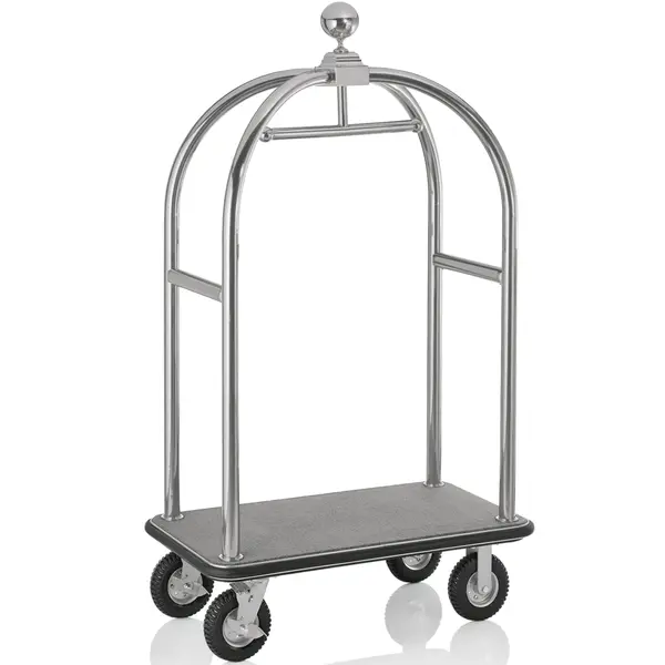Bagagetrolley | DRIFT | RVS | Grijs | Wielen (Geremd) | 1120x600x1900(h)mm