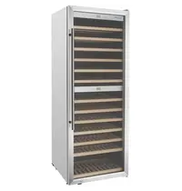 Polar Wijnkoelkast | G-SERIE | 320L (109x 75cl) | RVS | 2 Zones | +5°C/+20°C | Geforceerd | 595x621x1575(h)mm