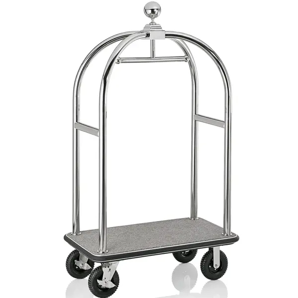 Bagagetrolley | DRIFT | RVS | Grijs | Wielen (Geremd) | 1120x600x1900(h)mm