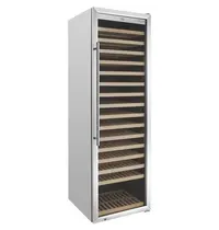 Polar Wijnkoelkast | G-SERIE | 465L (187x 75cl) | RVS | 1 Zone | +5°C/+20°C | Geforceerd | 595x695x1865(h)mm
