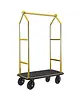 WAS Germany Bagagetrolley | VOYAGER | RVS | Goudkleurig/Zwart | Wielen (Geremd) | 1120x650x1900(h)mm 