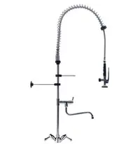 Gastro M Voorspoeldouche | Handdouche + Middenuitloop | Mengkraan | 1-Gats | 1200(h)mm