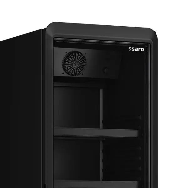 Koelkast | GTK | 388L | Zwart | 0°C/+10°C | Statisch + Ventilator | 595x592x1878(h)mm