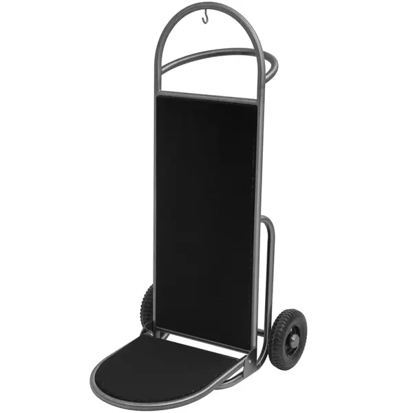 Bagagetrolley | SPRINT | RVS | Grijs/Zwart | Wielen | 610x700x1200(h)mm