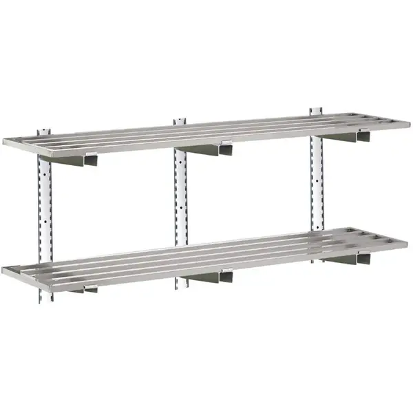 Wandplank | RVS | Diepte 400 | Hoogte 20 | Breedte 1000-2000