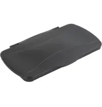 Rubbermaid Deksel | Kunststof | Zwart | Rubbermaid SLIM JIM Afvalbakken | 341x556x31(h)mm 
