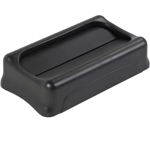 Deksel | Kunststof | Zwart | Rubbermaid SLIM JIM Afvalbakken | 297x521x127(h)mm