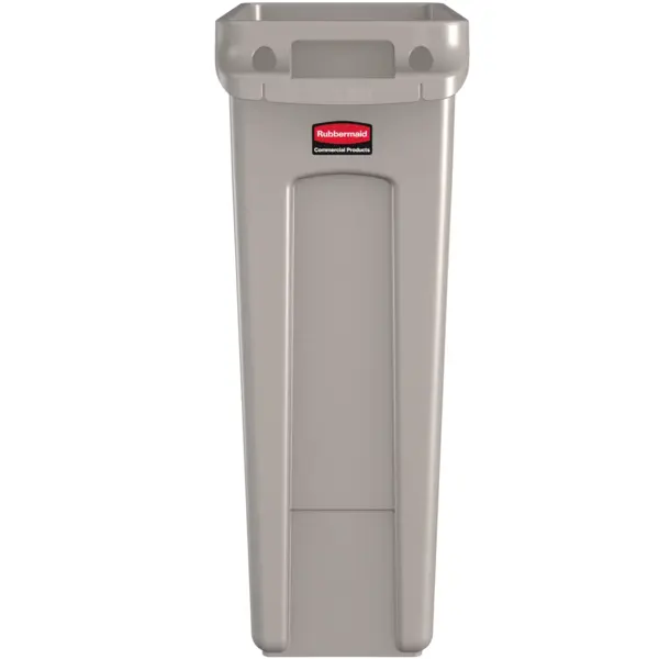 Afvalbak | SLIM JIM | Kunststof | Beige | 87L | Open | 279x558x762(h)mm