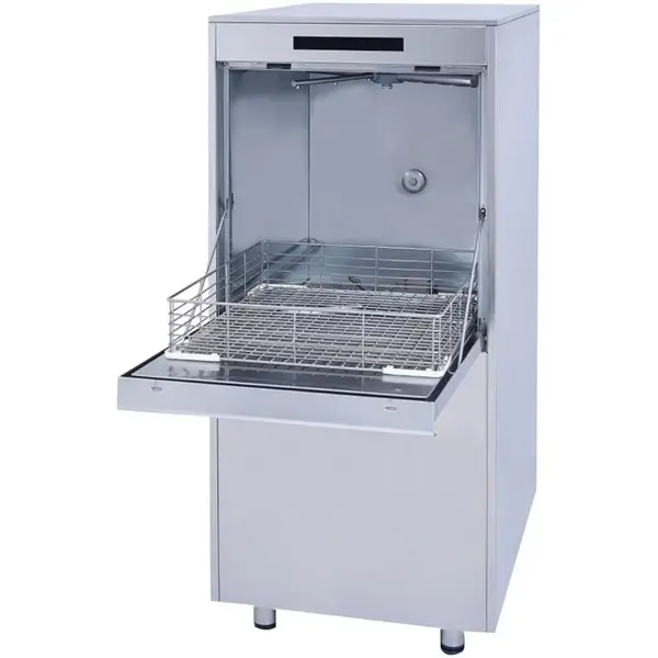 Horeca Vaatwasser | ALFA | Mand 600x500 | Afvoerpomp | Zeeppomp | Naglanspomp | 400V | 595x730x1340(h)mm