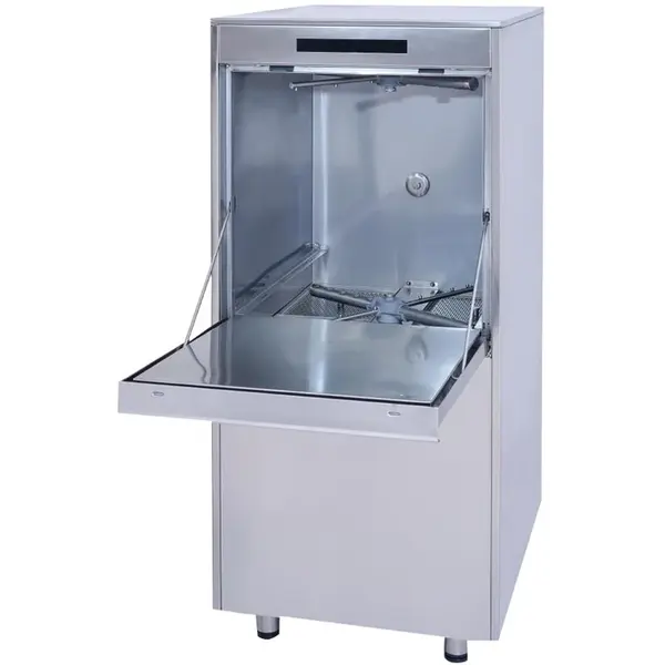 Horeca Vaatwasser | ALFA | Mand 600x500 | Afvoerpomp | Zeeppomp | Naglanspomp | 400V | 595x730x1340(h)mm