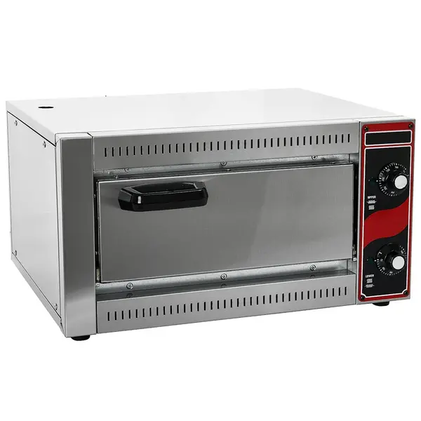 Pizzaoven | PALERMO | Elektrisch | 1x Ø33cm | 50°C/300°C | 2.5kW (230V) | 530x434x290(h)mm
