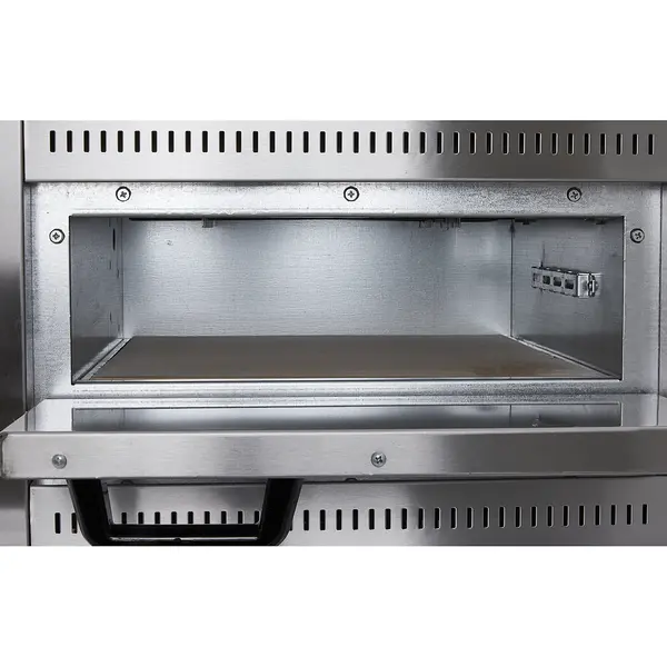 Pizzaoven | PALERMO | Elektrisch | 1+1x Ø33cm | 50°C/300°C | 5kW (2x 230V) | 530x434x520(h)mm