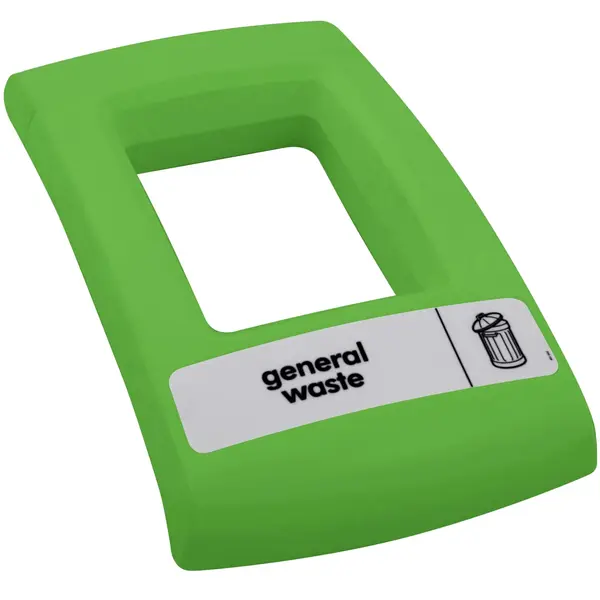 Deksel | Kunststof | Groen | V-part ENVIROBIN MINI/MIDI Afvalbakken | Rechthoekig-Gat