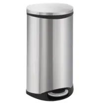 EKO Pedaalemmer | SHELL BIN | RVS | 30L | Klapdeksel | Anti Fingerprint | 340x375x690(h)mm 