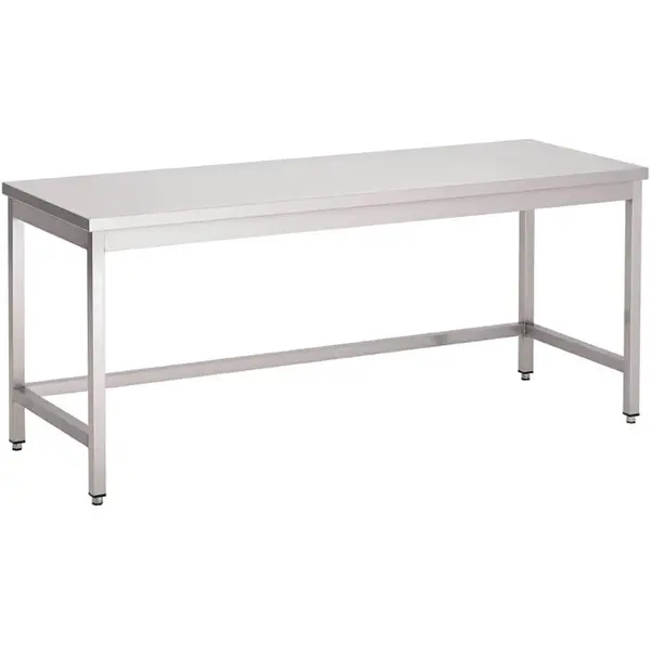 Werktafel | RVS | Diepte 700 | Hoogte 850/920 | Breedte 700-2000