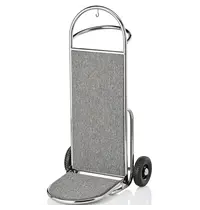WAS Germany Bagage Steekwagen | SPRINT | RVS | Grijs | Wielen | 610x700x1200(h)mm