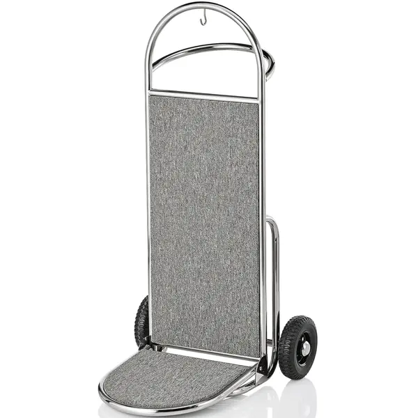Bagagetrolley | SPRINT | RVS | Grijs | Wielen | 610x700x1200(h)mm