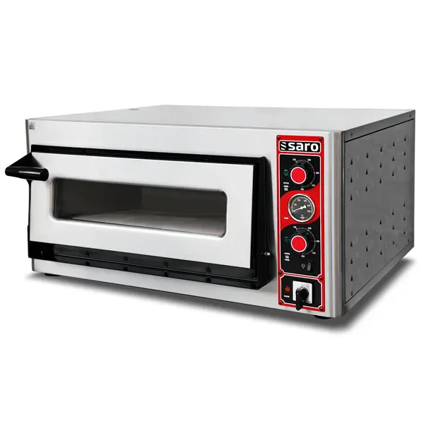 Pizzaoven | MASSIMO | Elektrisch | 6x Ø30cm | 50°C/500°C | 6kW (400V) | 895x1010x440(h)mm