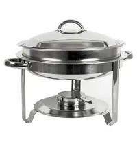 Saro Chafing Dish | CARLA | RVS | 4L | Ø340x250(h)mm