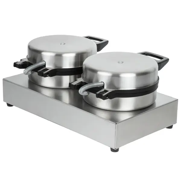 Tosti-IJzer | Gehalveerde Sneden | 1.6kW | 400x220x190(h)mm
