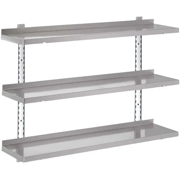 Wandplank | RVS | Diepte 400 | Hoogte 35 | Breedte 1000-2000