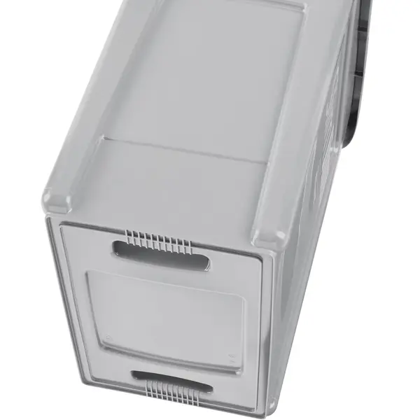 Afvalbak | SLIM JIM | Kunststof | Grijs | 49L | Open | 284x565x663(h)mm