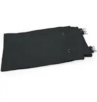 WAS Germany Losse Waszak | Polyester | Zwart | 60L | WAS Germany ISABELLA Huishoudwagens | 400x250x700(h)mm 