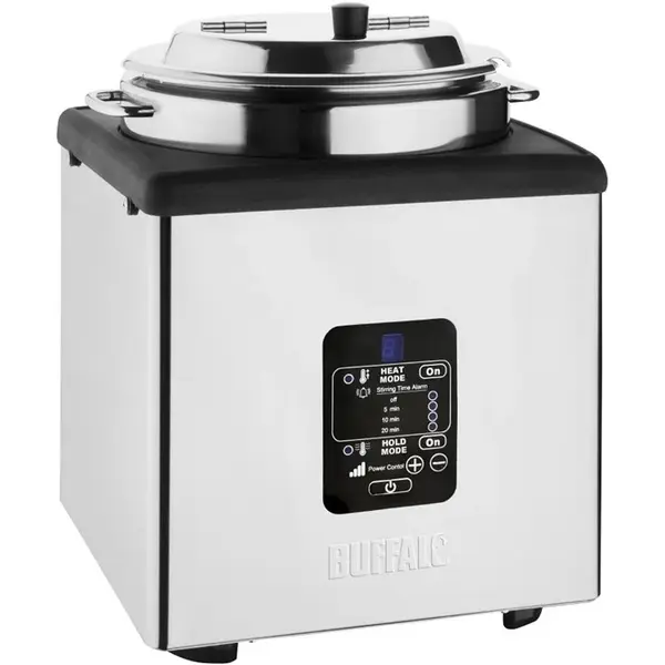 Soepketel | RVS | 9L | 50°C/90°C | Heat & Hold | 1.4kW (230V) | Ø312x410(h)mm