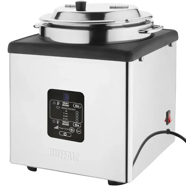 Soepketel | RVS | 9L | 50°C/90°C | Heat & Hold | 1.4kW (230V) | Ø312x410(h)mm