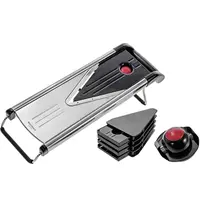 Westmark Mandoline | RVS/Kunststof | Incl. 5 Verwisselbare Messen | 150x415x120(h)mm