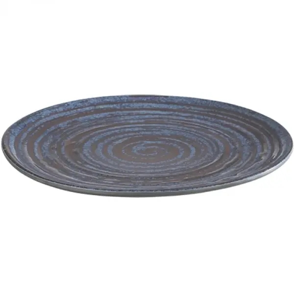 Bord | LOOPS | Melamine | Blauw | Per Stuk | Ø220x20(h)mm