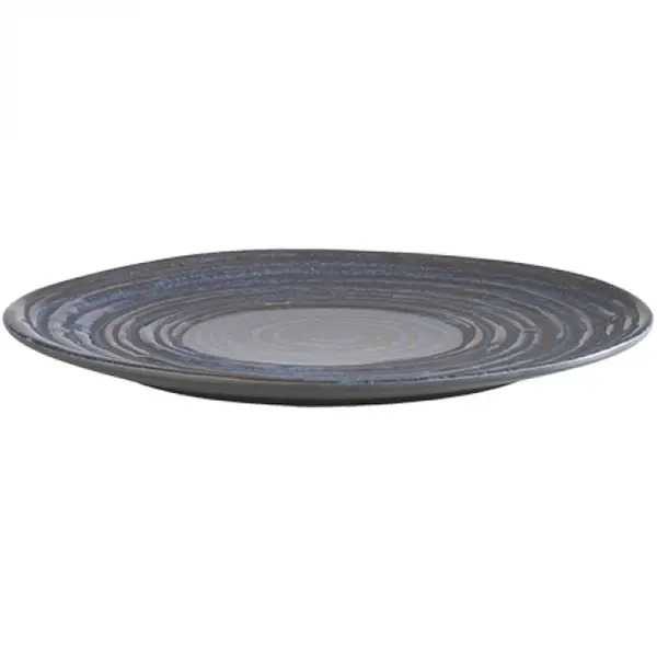 Bord | LOOPS | Melamine | Blauw | Per Stuk | Ø270x20(h)mm