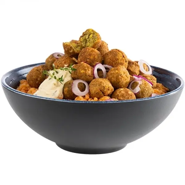 Kom | LOOPS | Melamine | Blauw | 180cl | Per Stuk | Ø240x90(h)mm