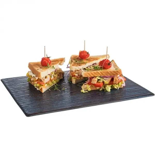 Serveerplateau | LOOPS | Melamine | Blauw | Per Stuk | 325x265x15(h)mm