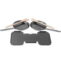 Louis Tellier Raclette Accessoire Set | Plaatstaal | Louis Tellier Raclette-Apparaat EMG-202075